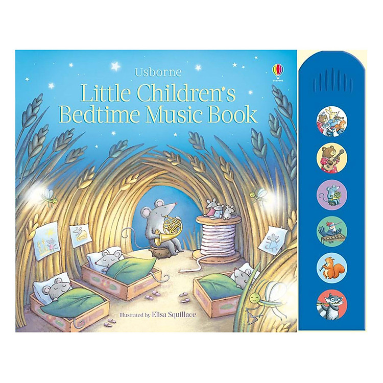 Sách Usborne Little Children's Bedtime Music Book