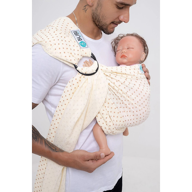 Mua BUBI Ring Sling Gen 1 - Thỏ hồng Chính hãng Giá tốt - Hình ảnh 3