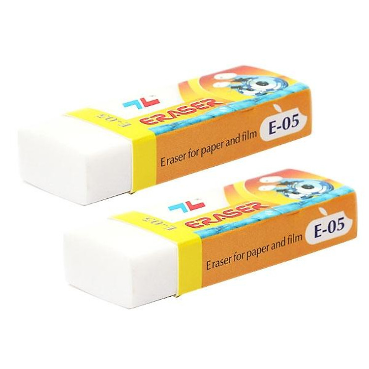 Bộ Gôm Thiên Long E-05 (3 vỉ)