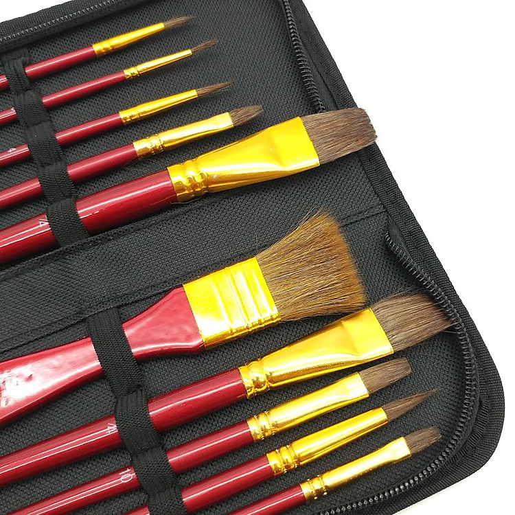 Bộ Cọ Vẽ Màu Nước Colormate (10 cây) - Ảnh 6