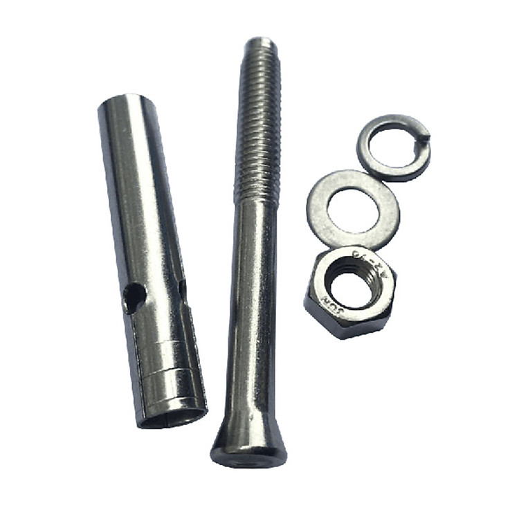 YUNFAN Vít mở rộng Vít mở rộng bằng thép không gỉ Vít mở rộng Bu lông nổ Vít bốn mảnh Gecko