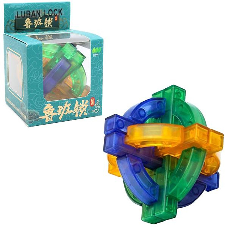 Đồ Chơi Hack Não Luban Lock Nuan Nuan Chính hãng Tiết kiệm - Hình ảnh 2