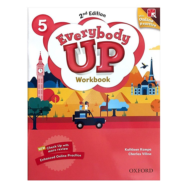Sách Everybody Up (2E) 5 Workbook With DVD And Online Practice Pack