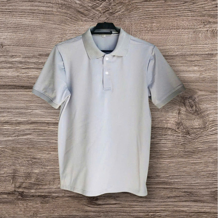 Áo Thun Nam Ngắn Tay Có Cổ Trơn Chất Cá Sấu Sịn Đẹp