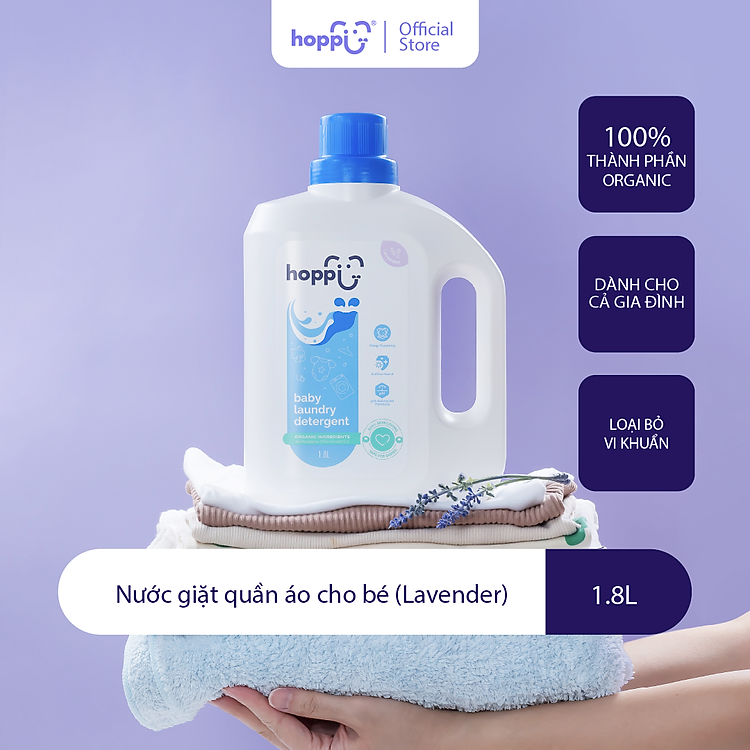 Chọn mua tại Shopee: Nước giặt quần áo cho bé Hoppi mua giá tốt nhất tại Shop Mall