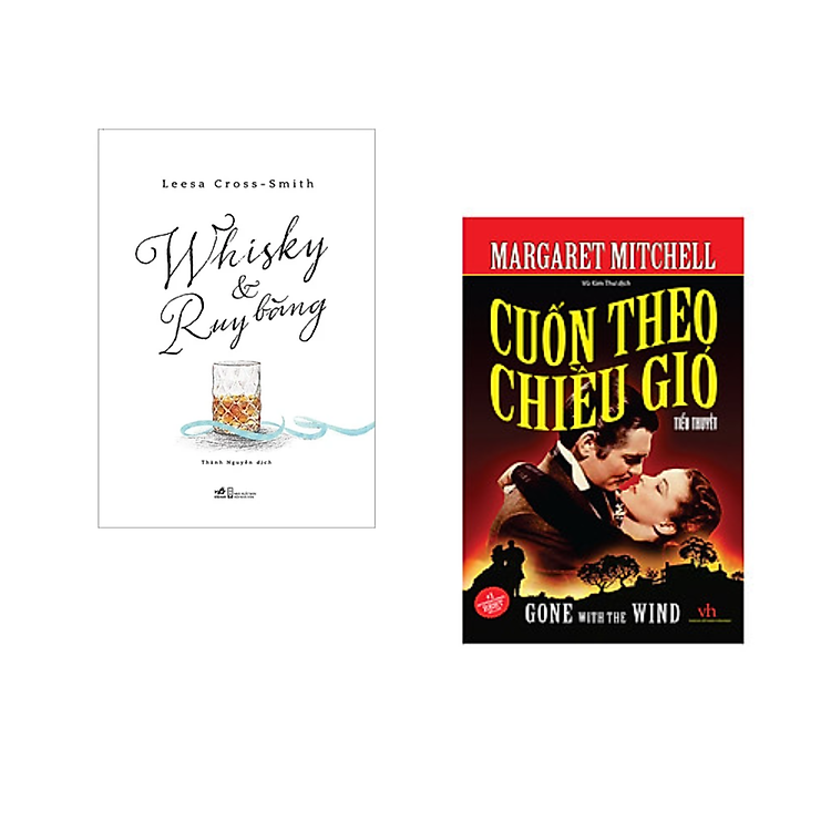 Combo Tiêur Thuyết Bán Chạy: Whisky Và Ruy Băng+ Cuốn Theo Chiều Gió_Tặng Bookmark