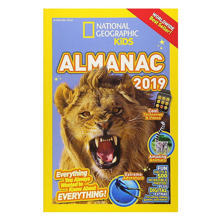 Sách National Geographic Kids Almanac 2019 International Edition