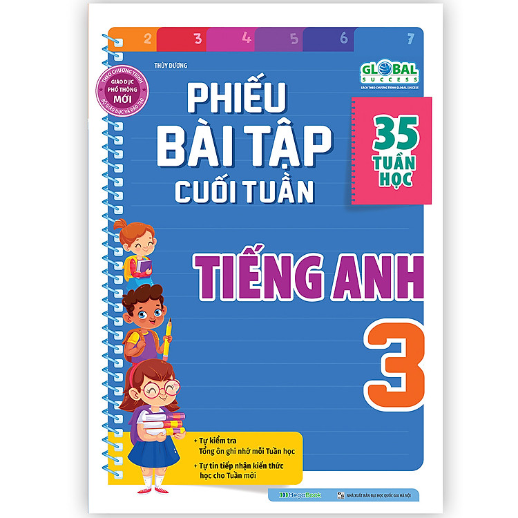 Phiếu bài tập cuối tuần Tiếng Anh lớp 3