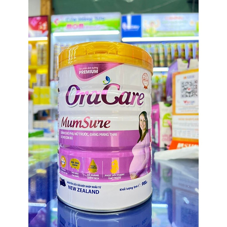 Mua Sữa OraCare Mum Sure 900g cho bà bầu Ưu đãi - Hình ảnh 4