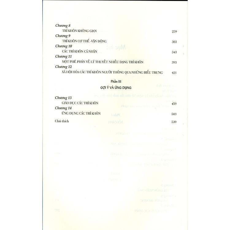 Cơ Cấu Trí Khôn - Lý Thuyết Về Nhiều Dạng Trí Khôn - Ảnh 3