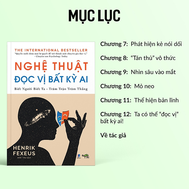 Nghệ Thuật Đọc Vị Bất Kỳ Ai - Ảnh 5