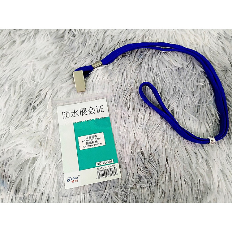 Thẻ đeo Sinh viên – Học sinh TL107 (Mặt dọc bé)