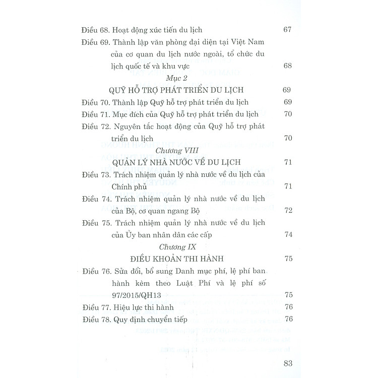 Luật Du Lịch (Hiện Hành) - Ảnh 7