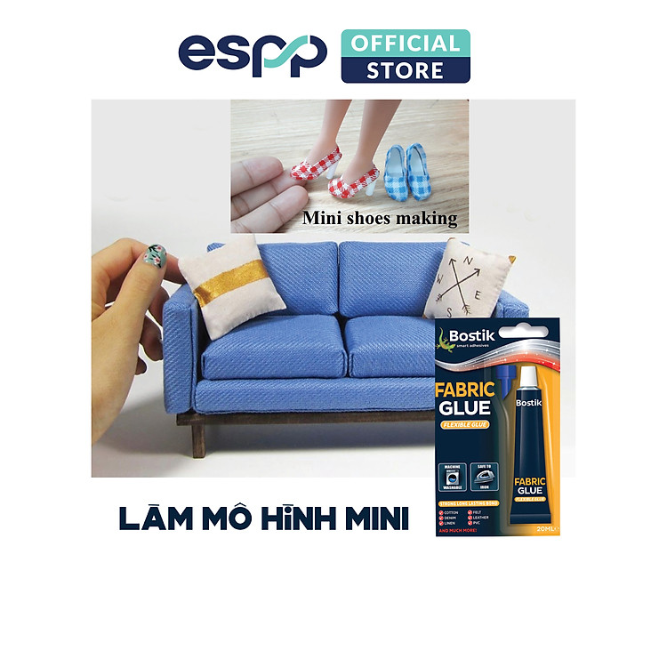 Keo dán vải 20ml - BOSTIK - Ảnh 3