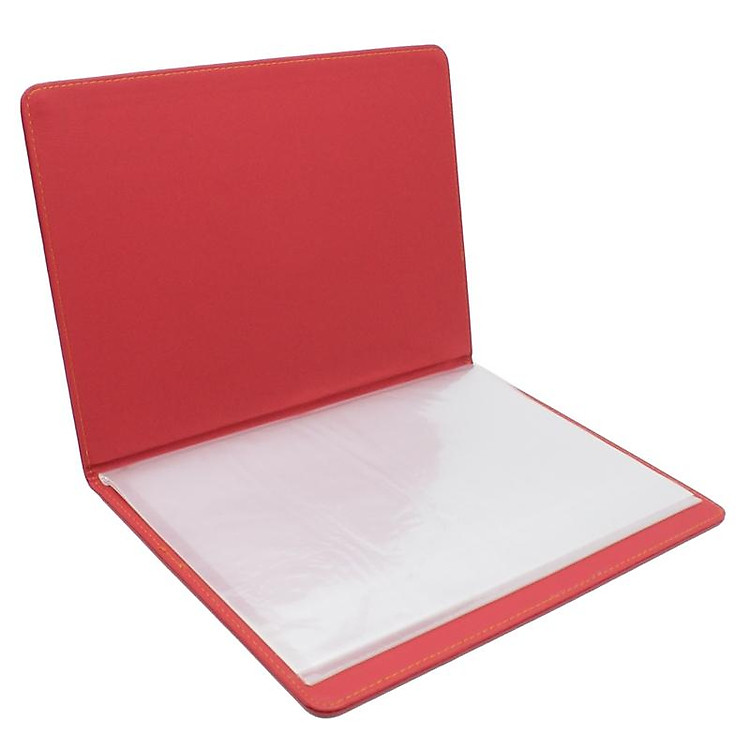 Bìa 10 Lá Da May A4 - Màu Đỏ - Ảnh 4