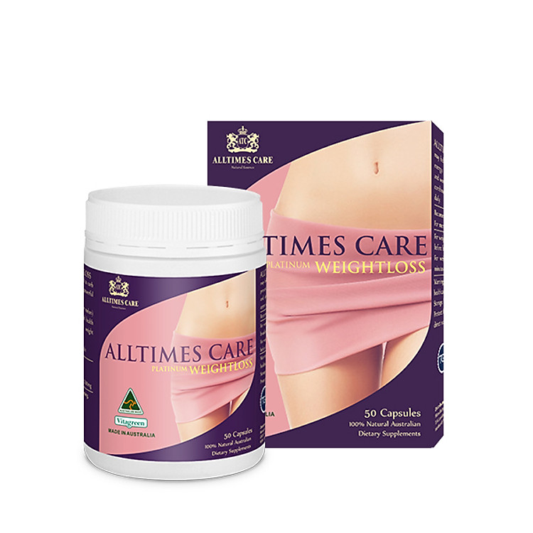 Thực phẩm bảo vệ sức khỏe hỗ trợ giảm cân Alltimes Care 50 viên