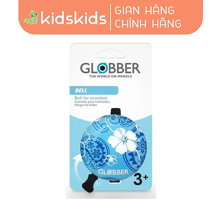 Tìm mua tại Avakids: Chuông Báo Sành Điệu Globber - Hoa/Xanh Pastel - Ngập tràn khuyến mãi
