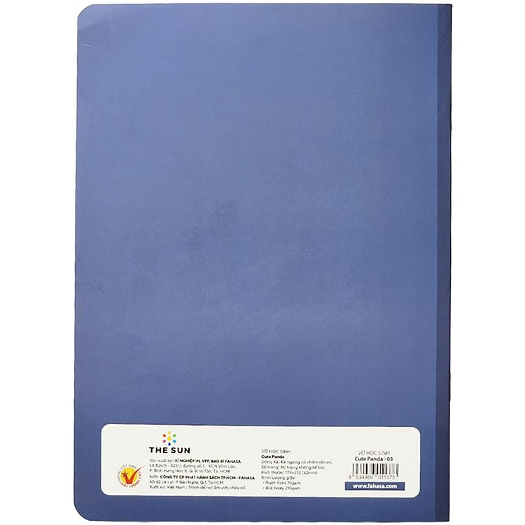 Tập Học Sinh Cute Panda (80 trang, 70gsm) - Ảnh 5