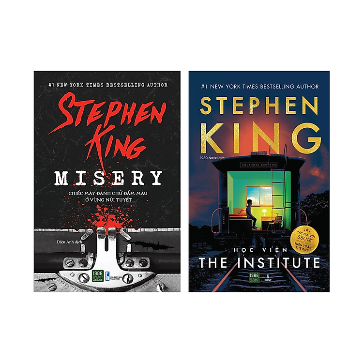 Combo 2 Cuốn Của Tác Giả Stephen King: Misery + Học Viện