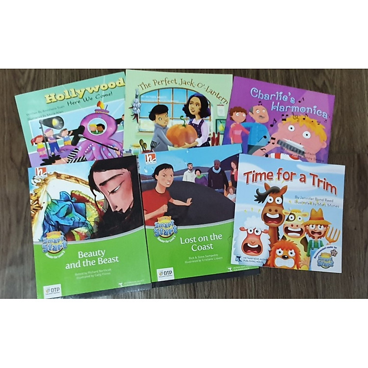 ISS Readers 5: Charlie’s Harmonica, Hollywood Here We Come!, The Perfect Jack O Lantern, Time for a Trim, Beauty and the Beast, Lost on the Coast