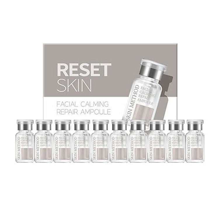Tinh chất sữa chữa da bị kích ứng Genocell- Reset Skin Facial Calming Repair Ampoule