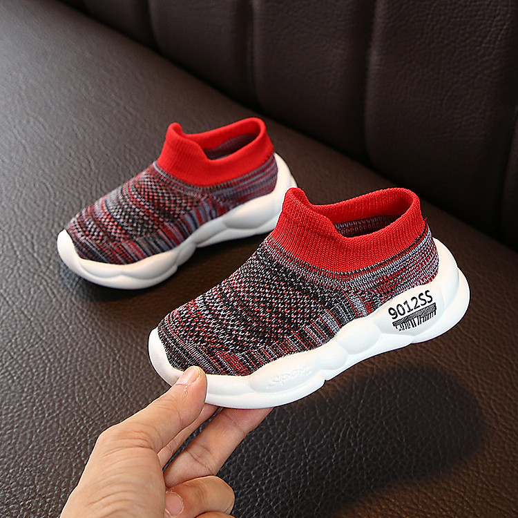 Giày len cổ chun cho bé trai 1 - 5 tuổi phong cách Hàn Quốc GE31