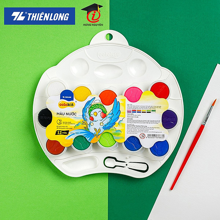 Màu Nước Thiên Long (12 màu)