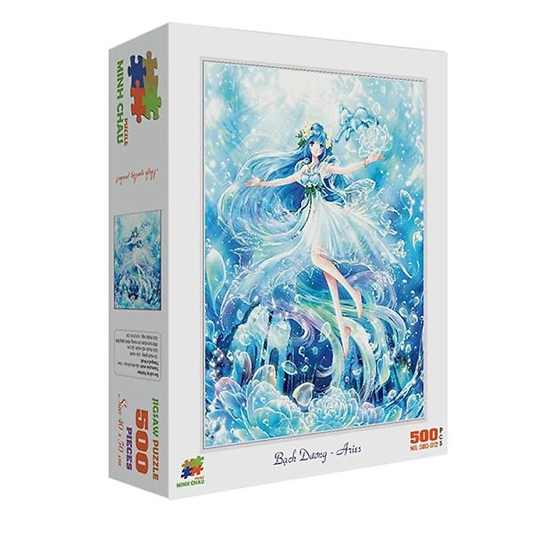 Bộ Tranh Xếp Hình 500 Mảnh Bạch Dương Chính hãng Ưu đãi