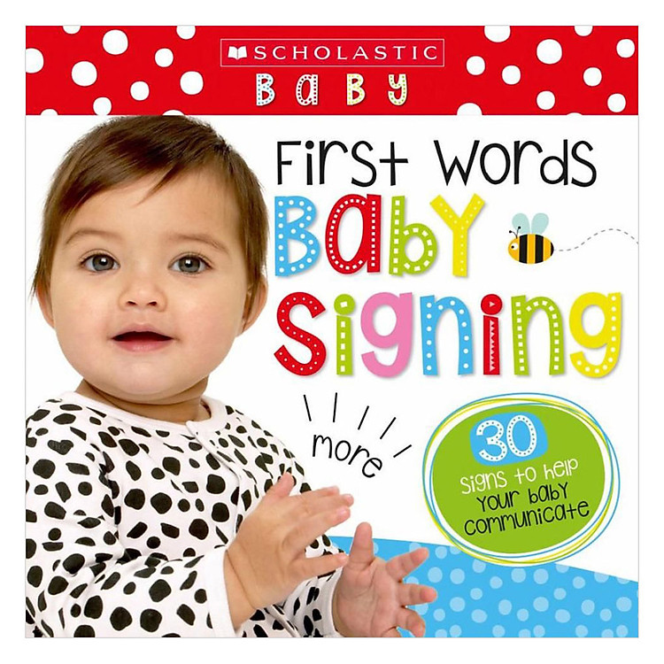 Sách Scholastic Early Learners: Touch And Feel Baby Signs ( Scholastic Early Learners)