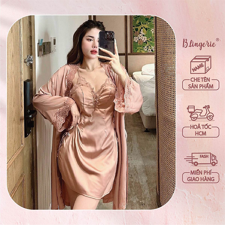 Váy Ngủ Thoải Mái Gợi Cảm (Không kèm áo choàng) - B.Lingerie