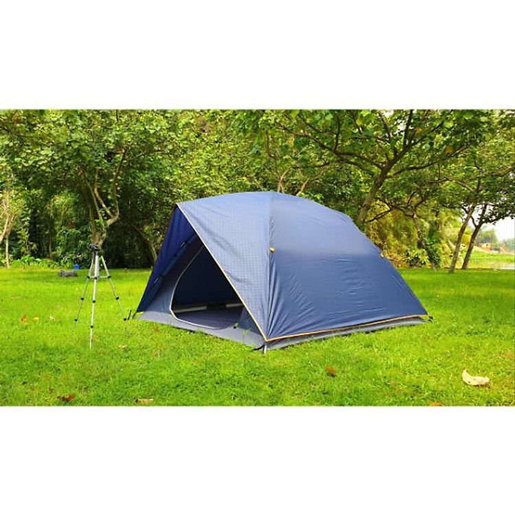 Lều cắm trại 04 người backcountry - Màu xám xanh