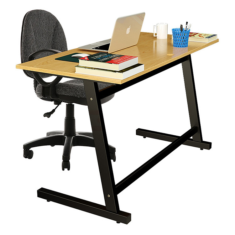 Bộ Bàn Oak-Z Đen Và Ghế Có Tay Đen IBIE IB505