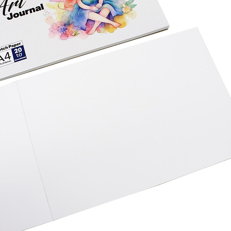 Tập Vẽ Art Journal A4 (40 trang) - Ảnh 5
