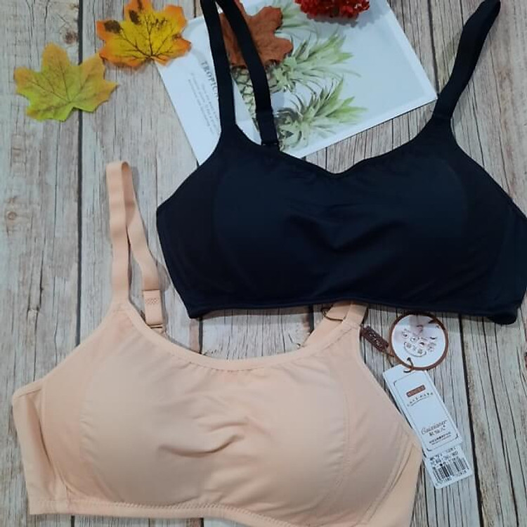 Áo Lót 3281 Không Gọng Mút Mỏng Bản 3 Móc Che Khuyết Điểm Đẹp