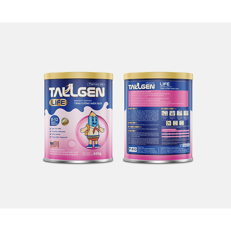 Sữa Non Tallgen Life 850GR cho trẻ 0-12 tháng Đảm bảo Ưu đãi - Hình ảnh 2