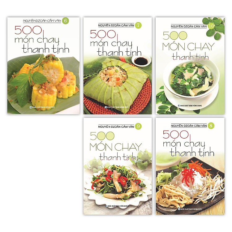 Bộ 500 Món Chay Thanh Tịnh Từ Tập 6 Đến Tập 10