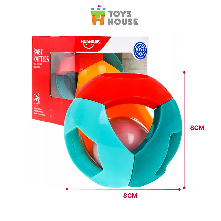 Mua Bóng lục lạc cho bé ToysHouse HE0142 Chính hãng Ưu đãi - Hình ảnh 5