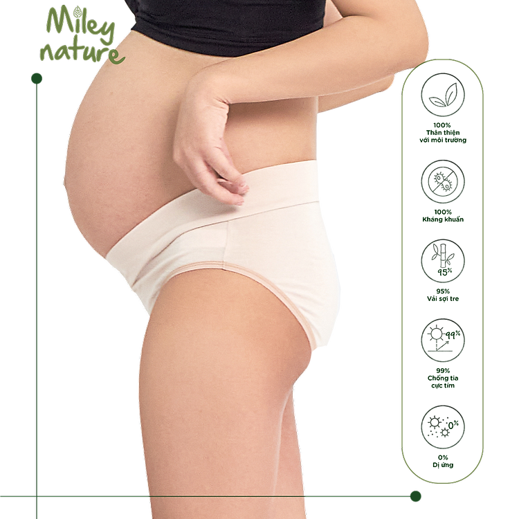 Quần Lót Bầu Cạp Chéo Cotton Miley Tiết kiệm - Hình ảnh 4