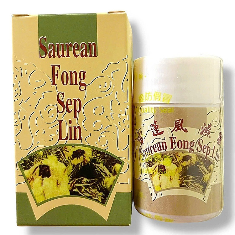 Viên uống đau nhức xương khớp Tuyết liên phong thấp linh Saurean Fong Sep Lin - Hộp 30 viên - Xuất xứ Malaysia - Mã số 1421