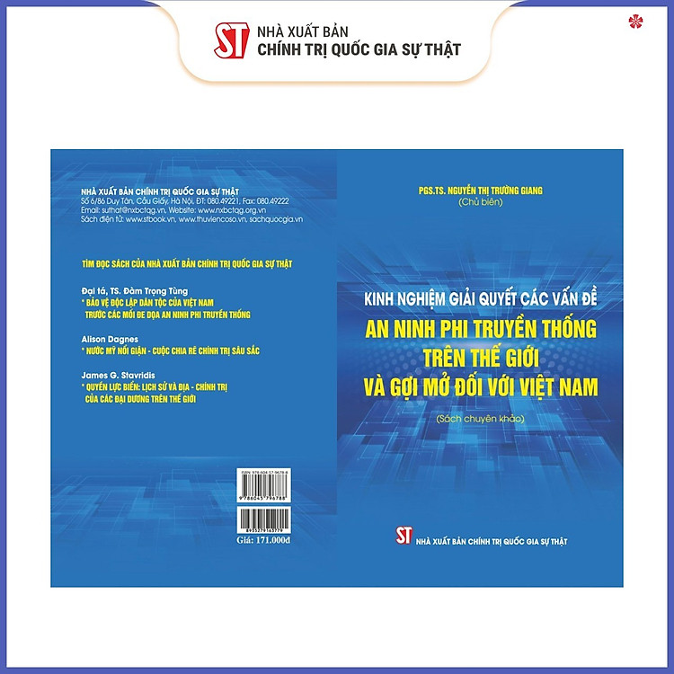 Kinh nghiệm giải quyết các vấn đề an ninh phi truyền thống trên thế giới và gợi mở đối với Việt Nam (bản in 2024)