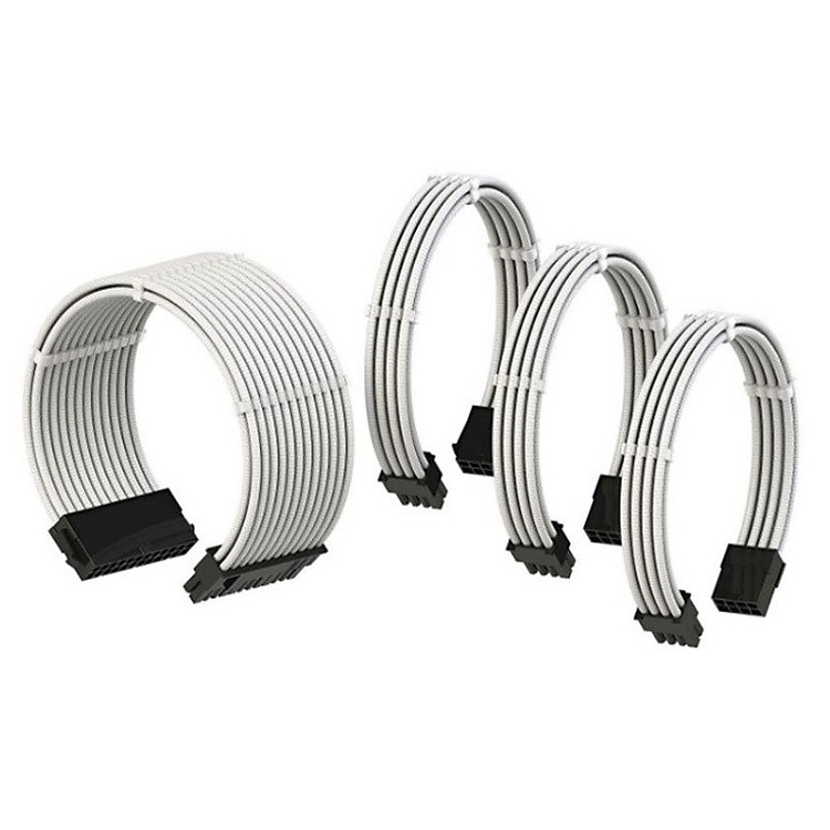Dây nguồn nối dài cả bộ - Loại màu Trắng