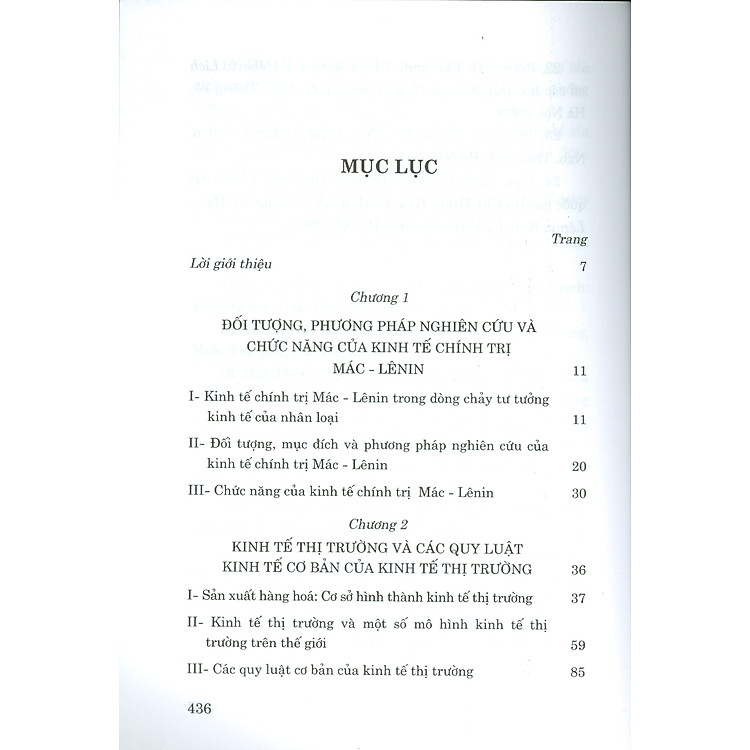 Giáo Trình Kinh Tế Chính Trị Mác – Lênin (2021) - Ảnh 6