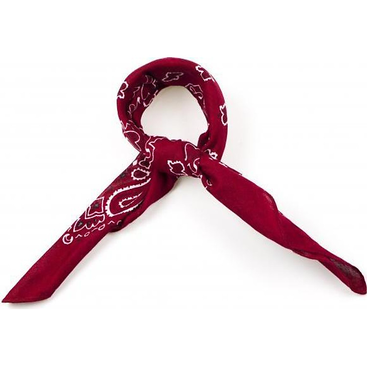 Khăn Bandana (Khăn Turban EXO) Màu Đỏ Đô - Mã B007