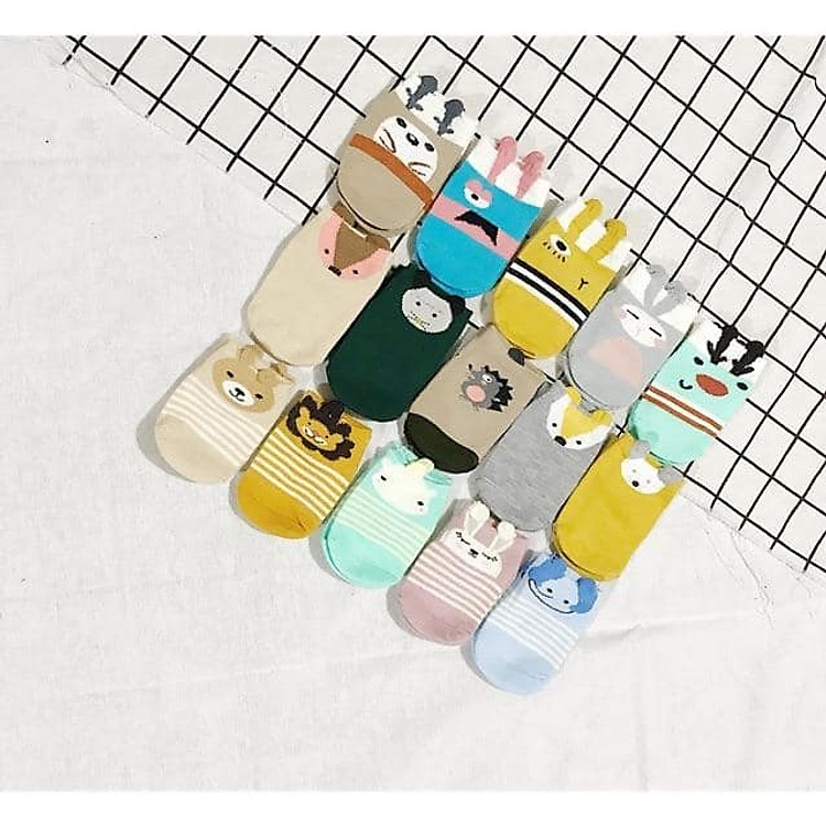 Combo 10 đôi tất kid cho bé 0-2.5 tuổi