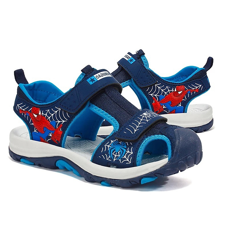 Sandal bé trai siêu nhân spiderman 3 - 12 tuổi XD50
