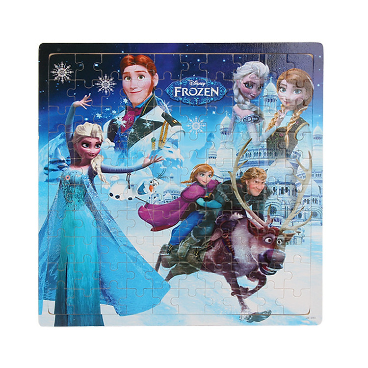 Tranh Ghép Gỗ Rèn Tư Duy Chủ Đề Elsa