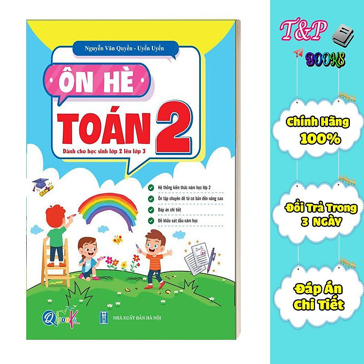 Ôn Tập Hè Toán 2 - Dành cho học sinh lớp 2 lên lớp 3