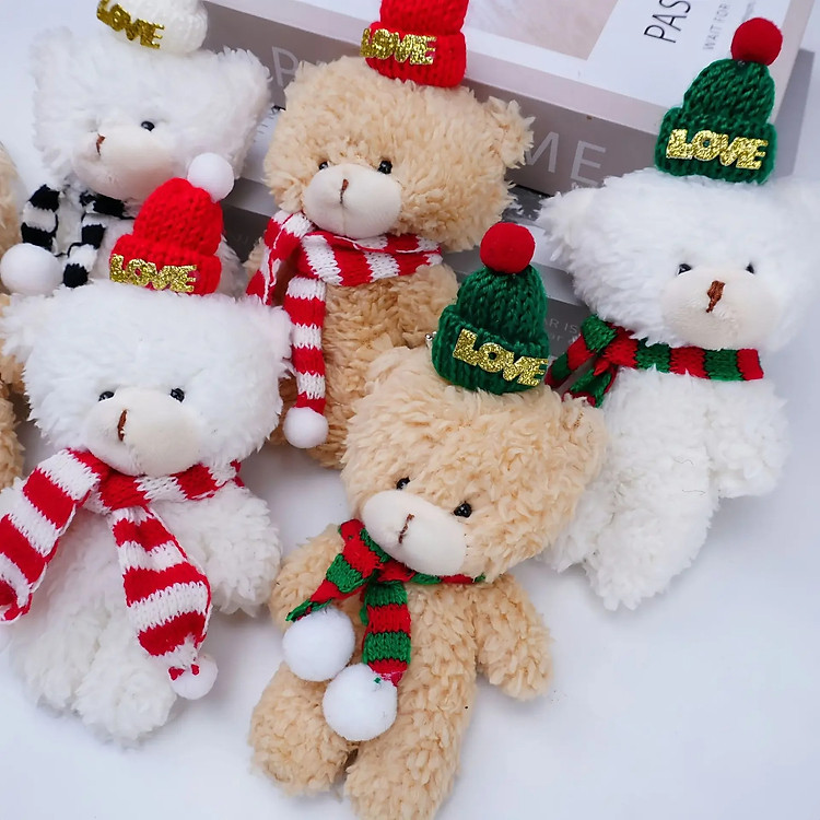 Mua Móc khoá gấu Teddy Noel dễ thương Chính hãng Tiết kiệm - Hình ảnh 2