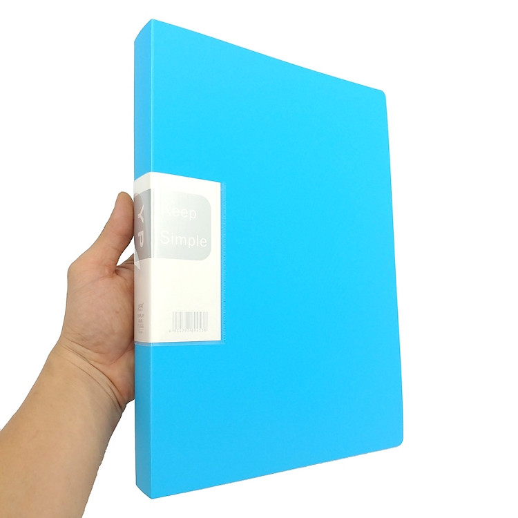 Bìa Nhựa A4 YP 60B (60 lá) - Xanh Dương - Ảnh 3