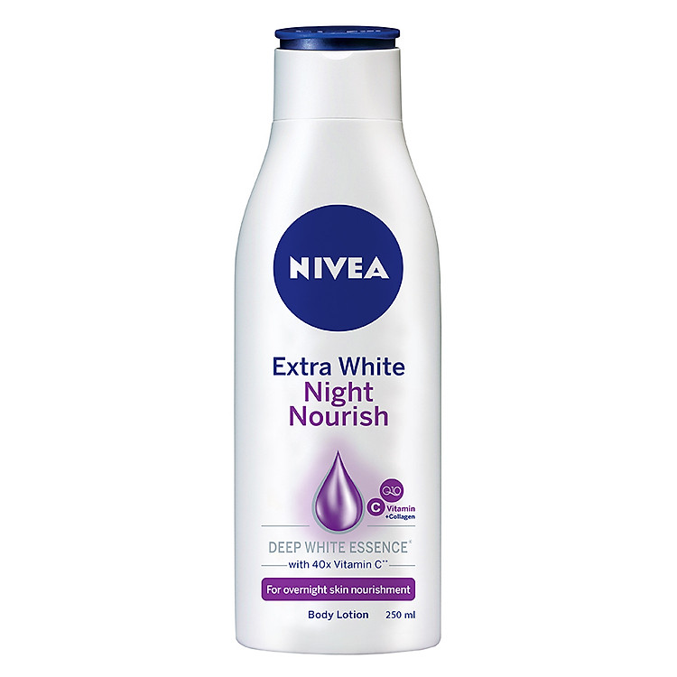 Sữa Dưỡng Thể Trắng Da Nivea Ban Đêm 250ml - 88125